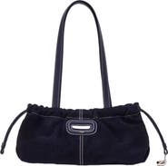 maje Topstitched suede Milpli Gazette