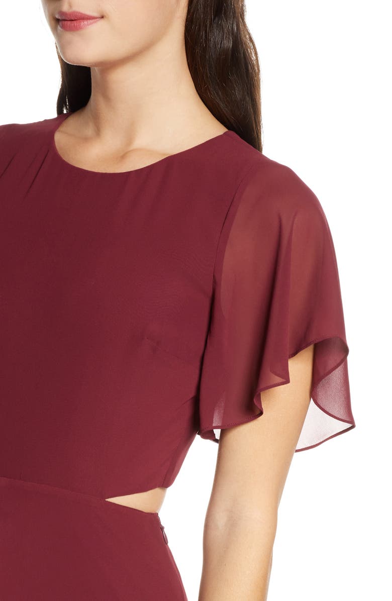 Ali & Jay Cutout Maxi Dress, Alternate, color, 