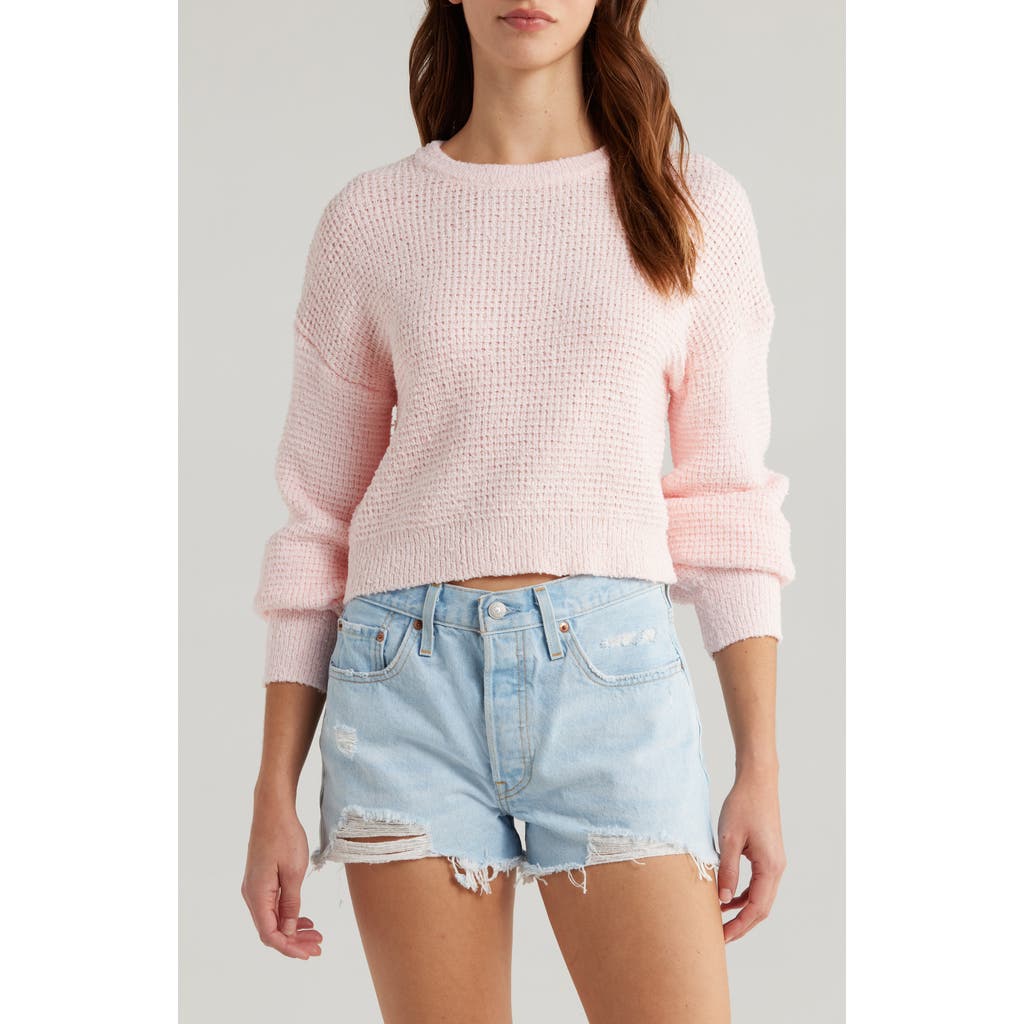 PACSUN PACSUN WAFFLE STITCH SWEATER