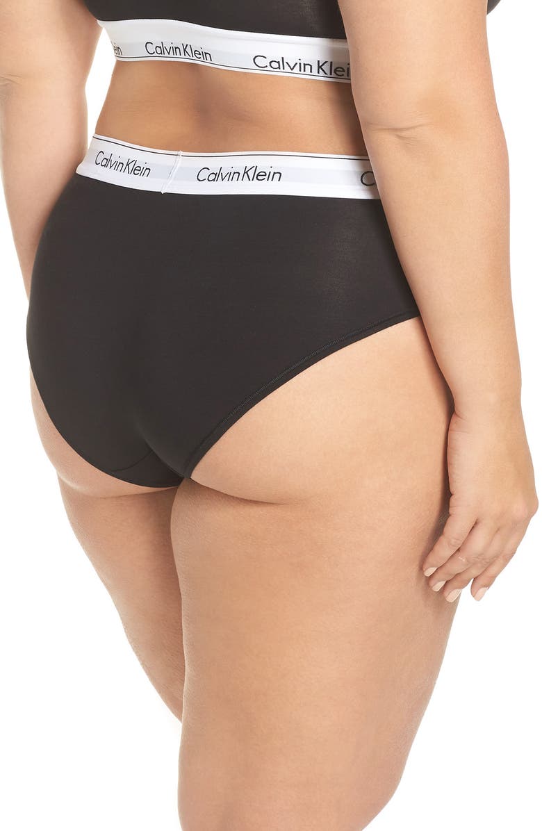 Calvin Klein Modern Cotton Blend Hipster Briefs, Alternate, color,