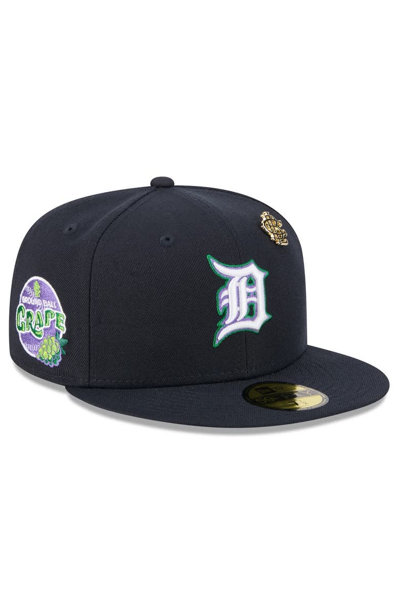 New Era Men's New Era  Navy Detroit Tigers 2025 Big League Chew 59FIFTY Fitted Hat, Main, color, 