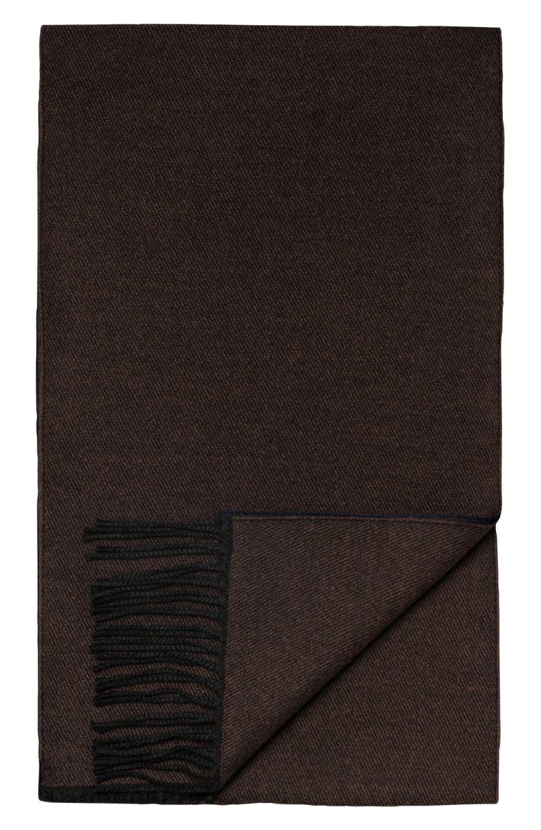 Eton Reversible Merino Wool Scarf, Alternate, color,