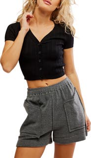 Free People Cassie Crop Cardigan