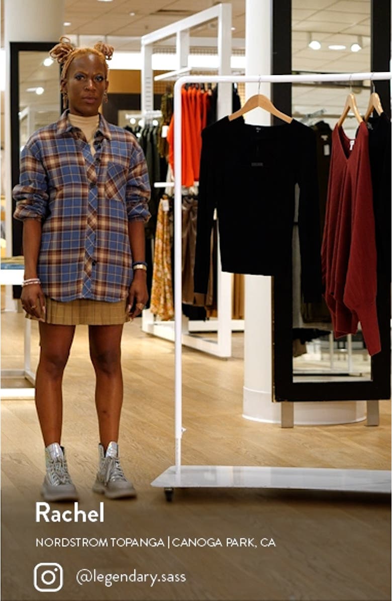 Erina Rib Twist Front Cutout Top, sales video thumbnail