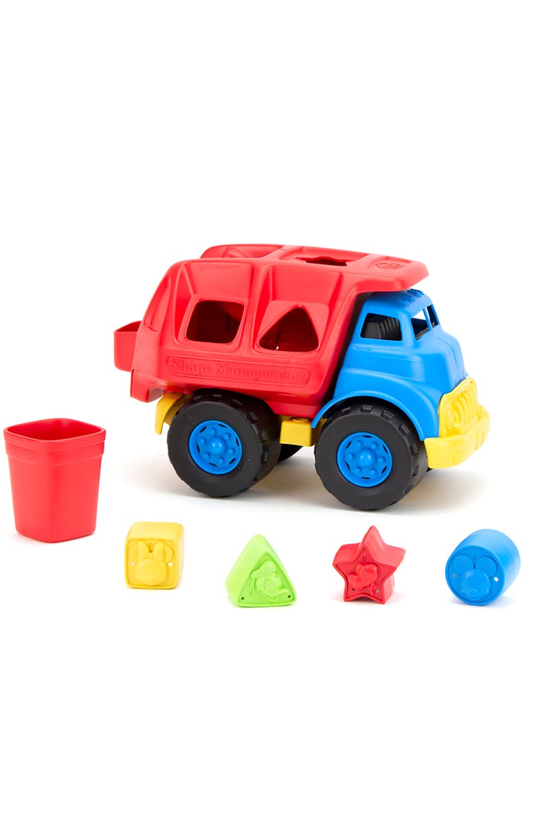 Green Toys Mickey Mouse & Friends Shape Sorter Truck, Alternate, color, Multicolored