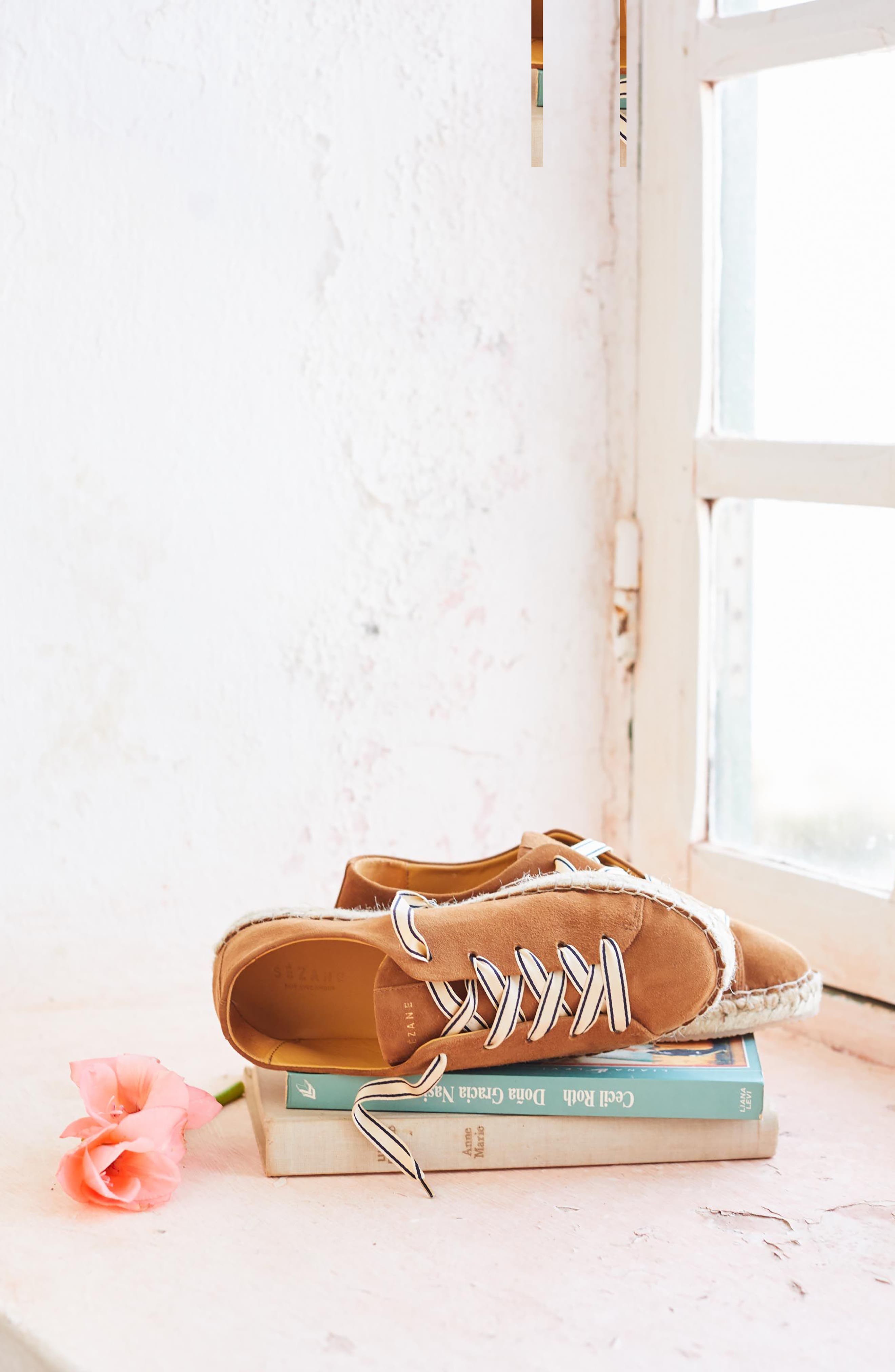 Sézane Julie Espadrille Sneaker, Alternate, color, 