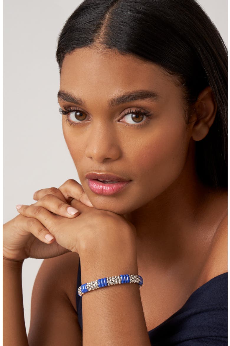 Blue Caviar Station Rope Bracelet, Alternate, color, ULTRAMARINE