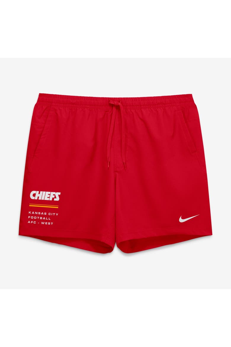 Men's Nike Red Kansas City Chiefs Form Dri-FIT Shorts, Alternate, color, Red