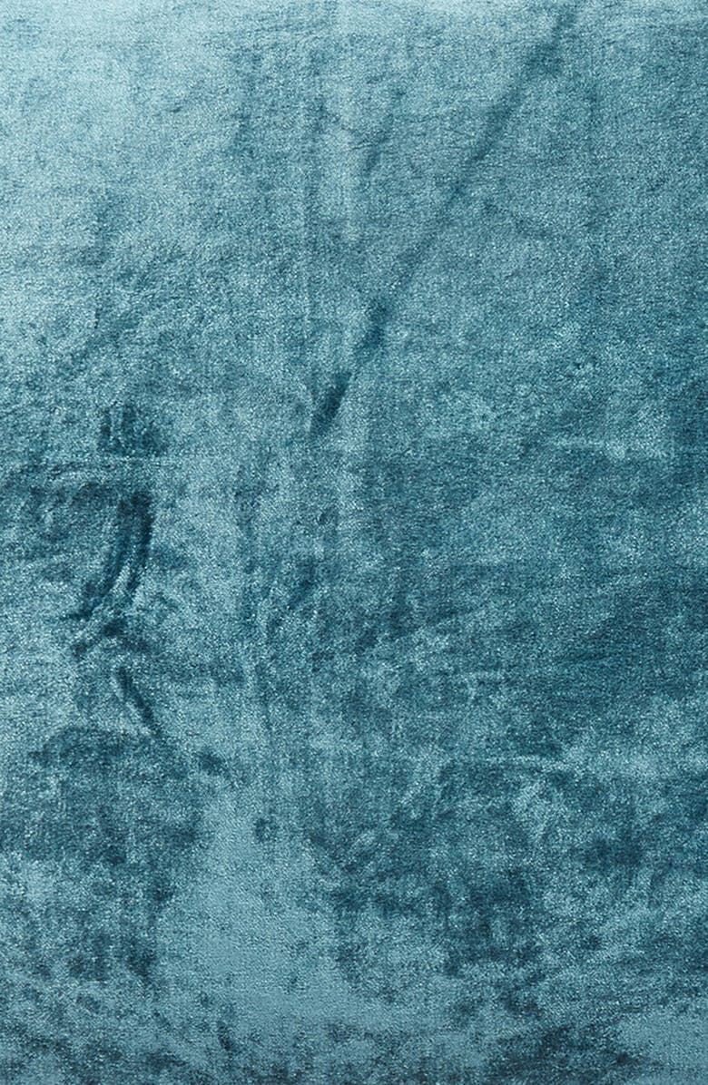 NORDSTROM AT HOME Shimmer Velvet Sham, Alternate, color, Teal Gazer