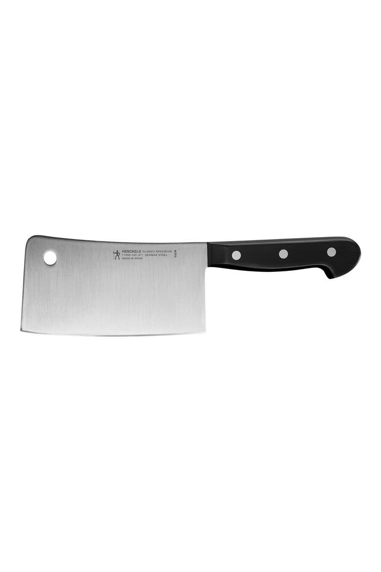 Classic Precision 6-Inch Cleaver Knife, Main, color, STAINLESS STEEL