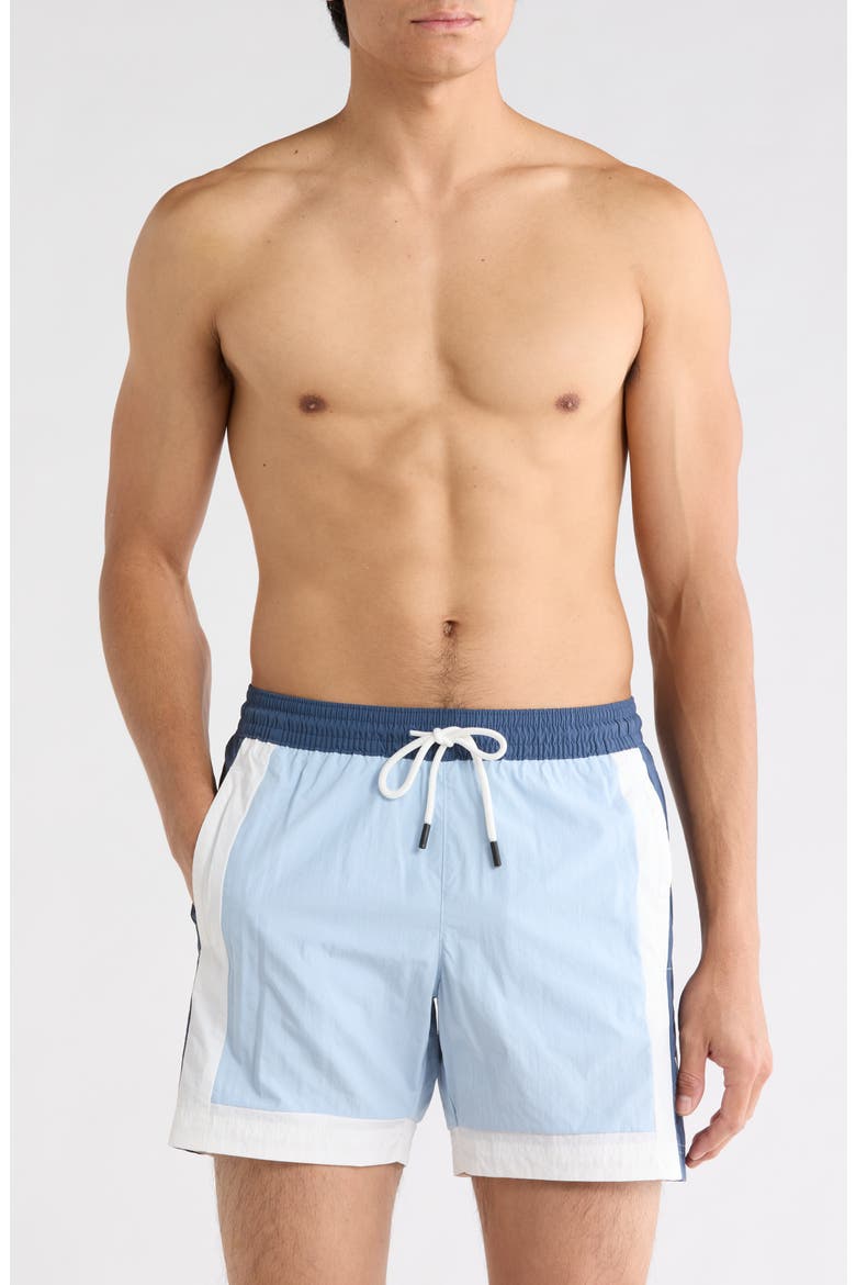Remy Swim Trunks, Main, color, LIGHT/ PASTEL BLUE