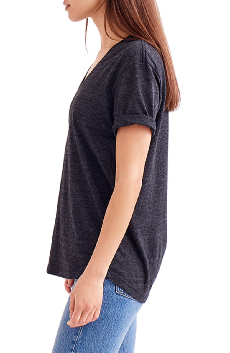 Goodlife Scallop V-Neck T-Shirt, Alternate, color, 