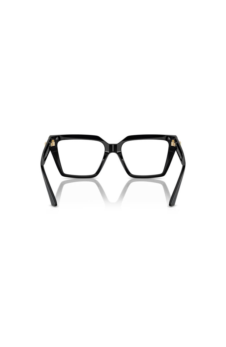 Jimmy Choo 52mm Cat Eye optical glasses, Alternate, color, Black