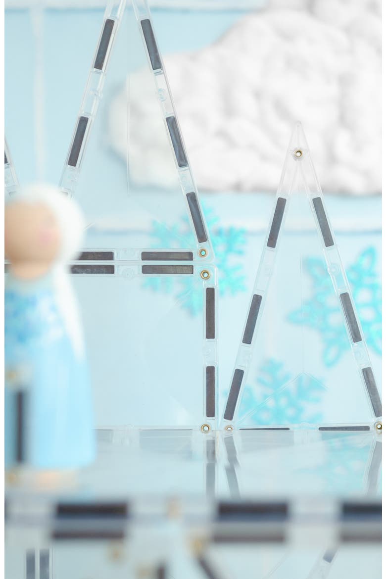 Kids' Clear Magnetic Tiles 34-Piece Starter Pack, Alternate, color, CLEAR
