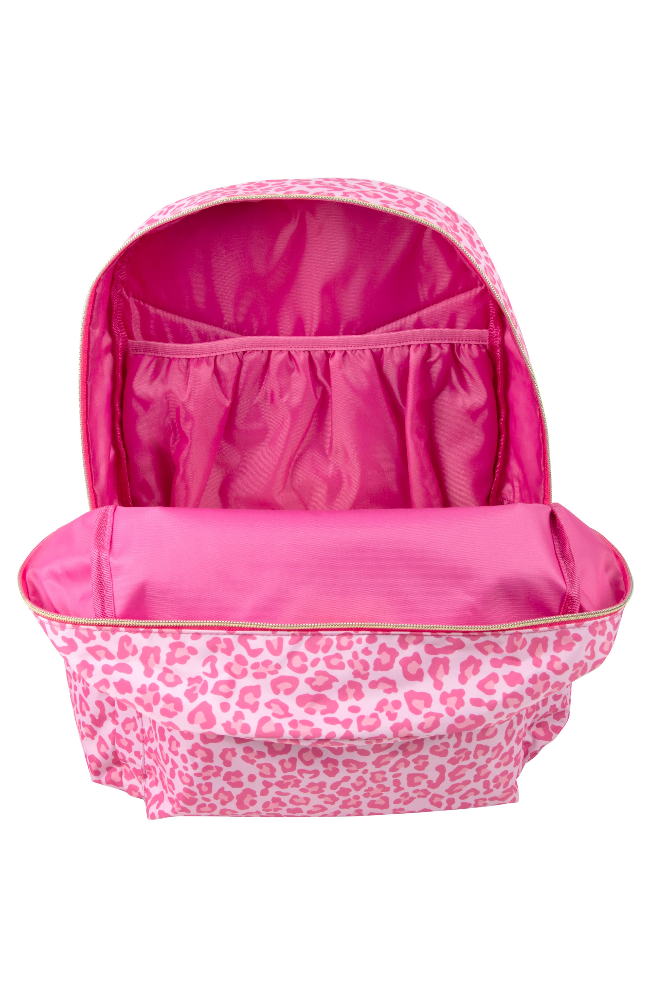 Jessica Simpson Kids' Pink Leopard Backpack with Lunch Tote, Alternate, color, 