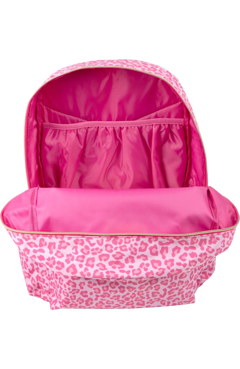 Jessica Simpson Kids' Pink Leopard Backpack with Lunch Tote, Alternate, color,