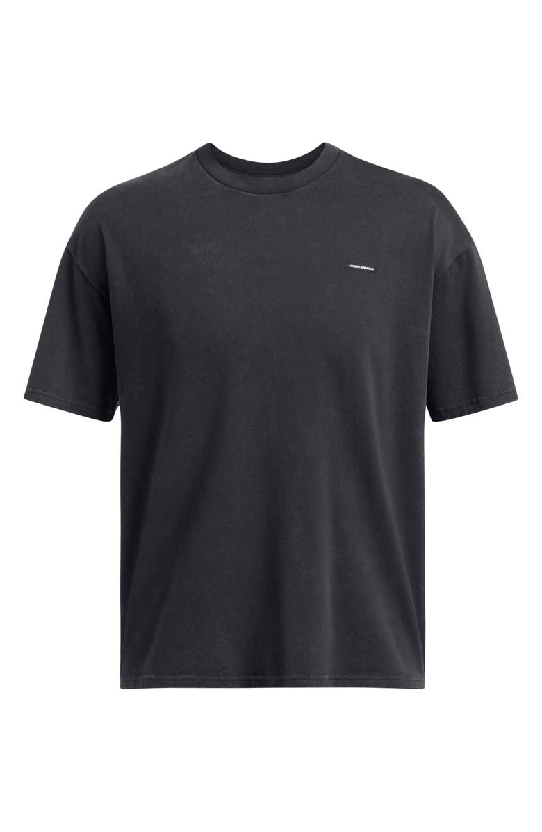 Under Armour UA Logo Patch Oversize T-Shirt, Alternate, color, Black