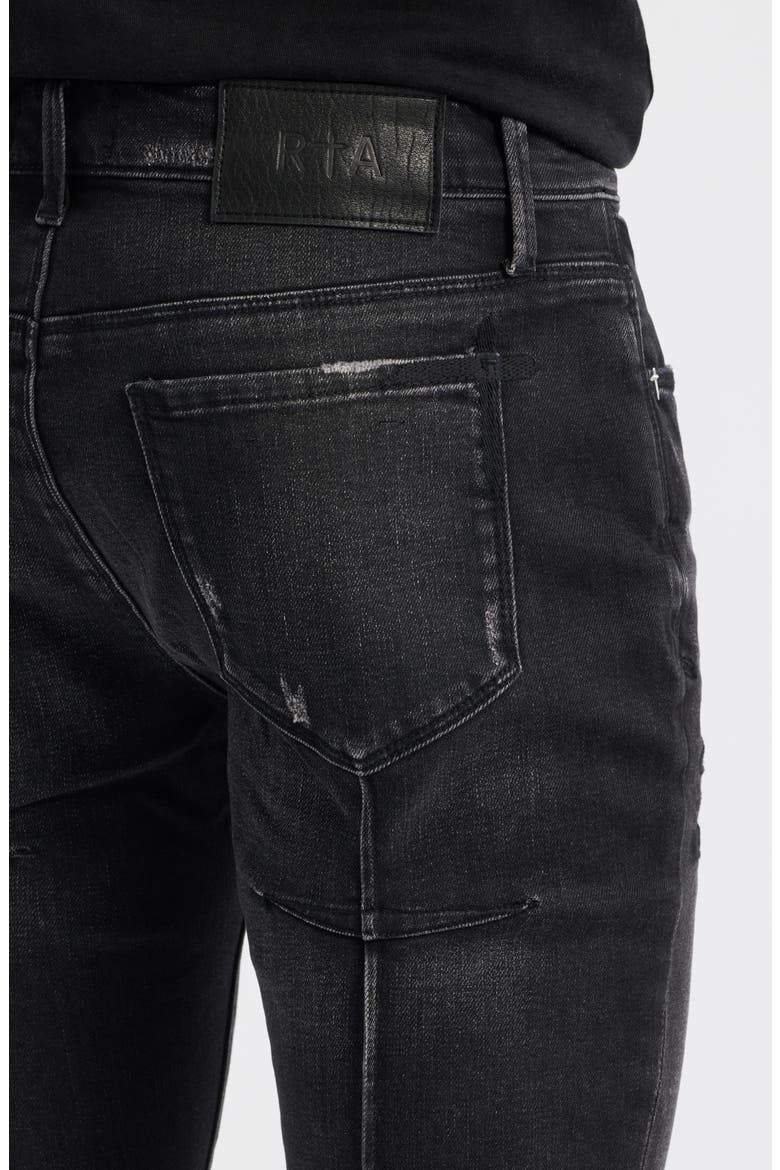 Clayton Skinny Jeans, Alternate, color, GRAPHITE FADE