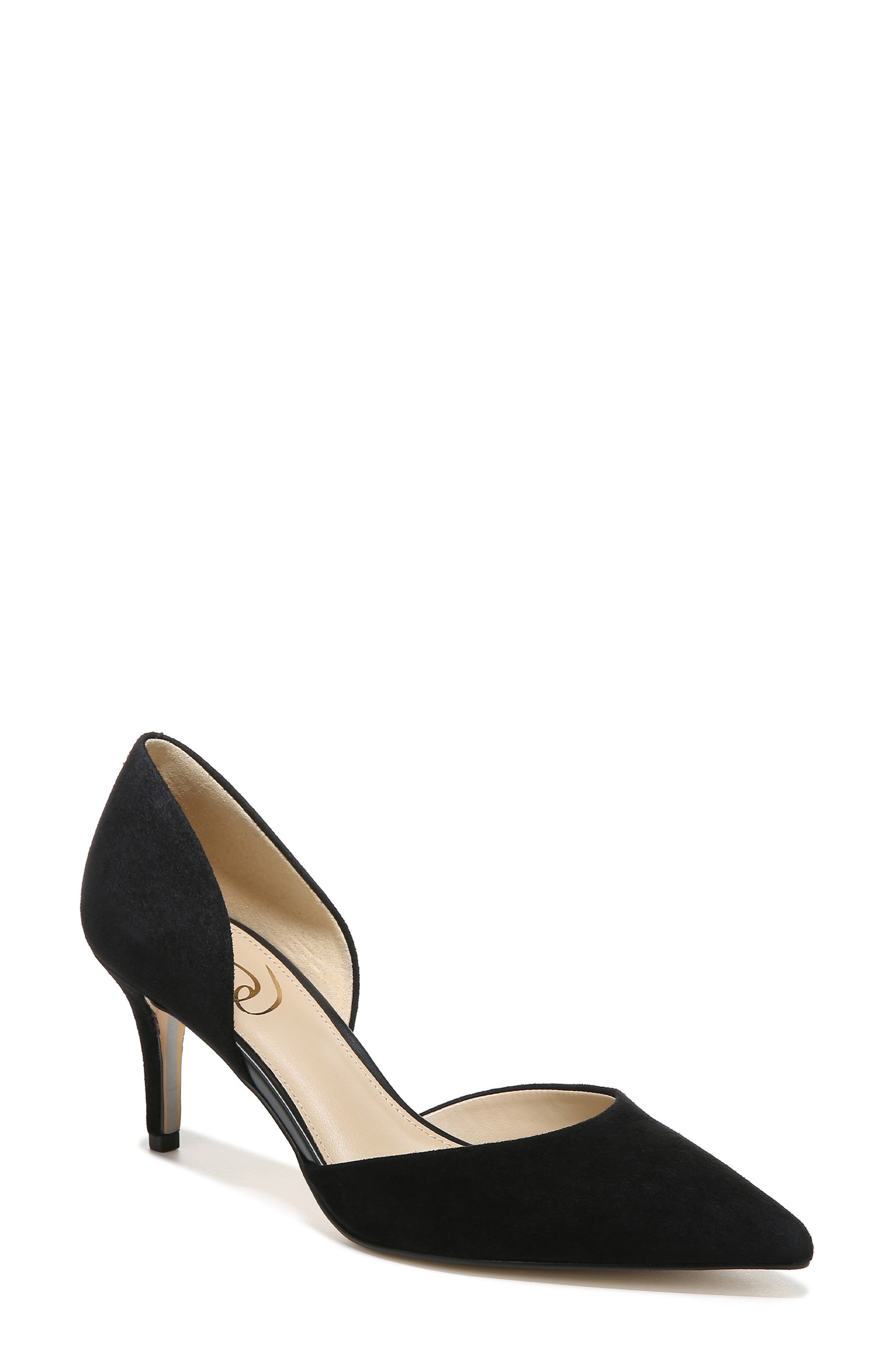 Sam Edelman Jaina Suede d'Orsay Pump, Main, color, 