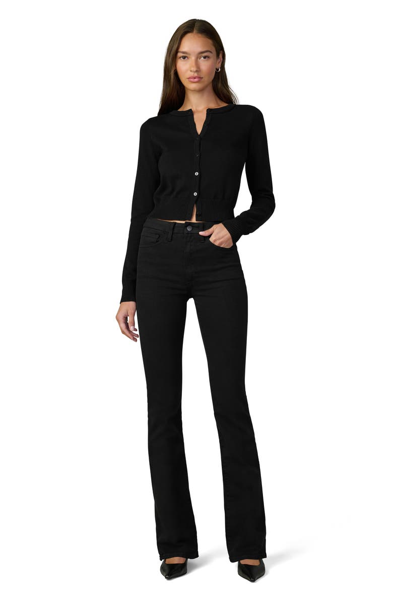 Joe's Jeans The Hi Honey Curvy Bootcut Jeans, Alternate, color, Black