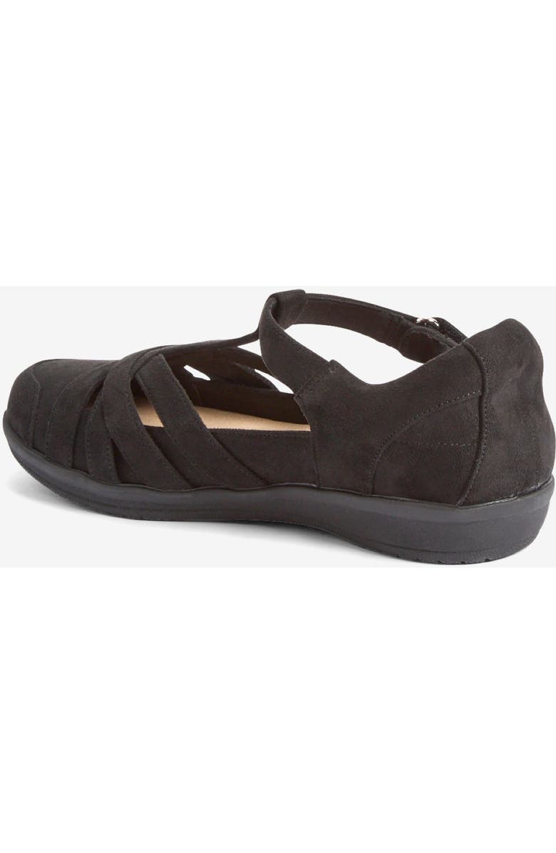 Comfortview The Landyn Orthotic Flat, Alternate, color, Black