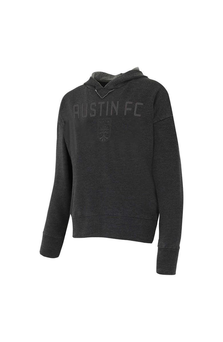 CONCEPTS SPORT Women's Concepts Sport Charcoal Austin FC Volley Hoodie Long Sleeve T-Shirt, Alternate, color, Charcoal