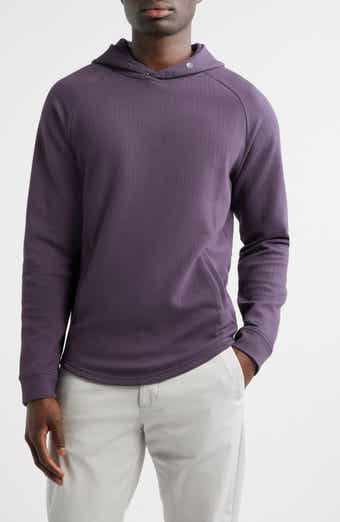 Swannies Luke Hooded Cotton Blend Performance Pullover