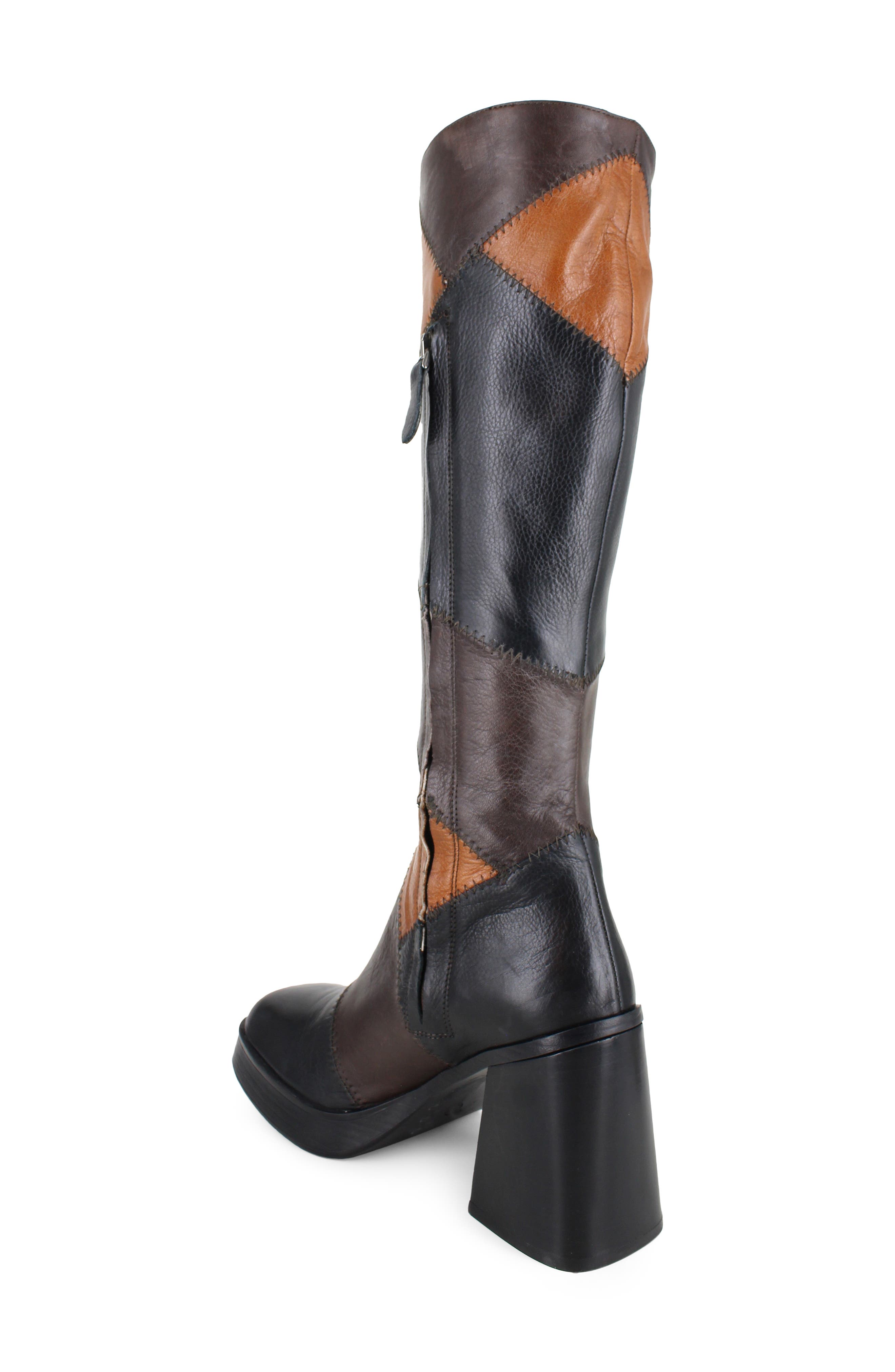 ZIGI Leilani Knee High Boot, Alternate, color, Black