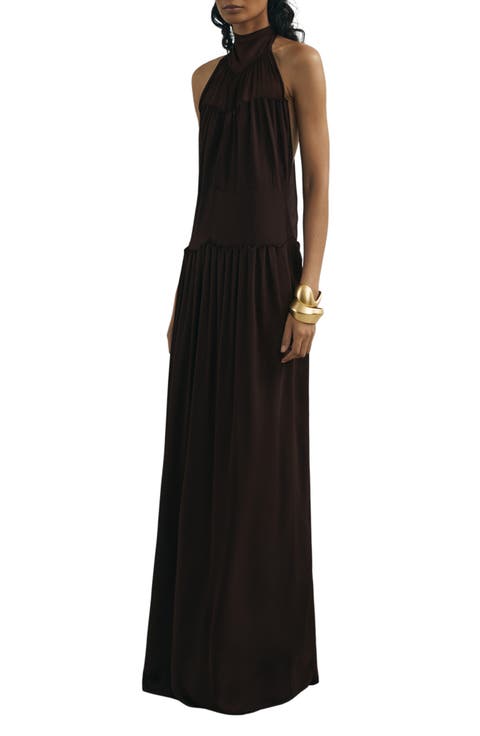 Luna Halter Gown