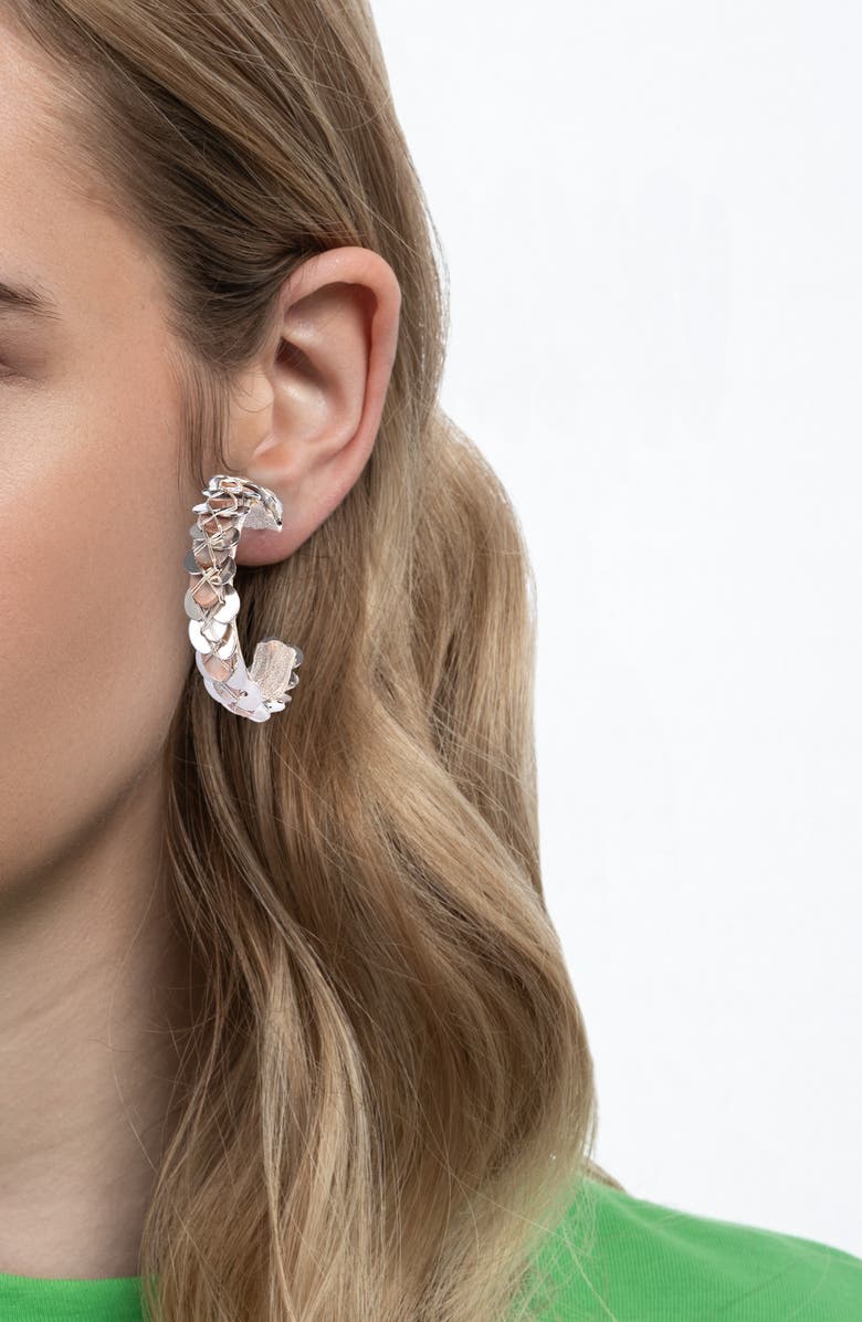 Deepa Gurnani Acacia Hoop Earrings, Alternate, color, 