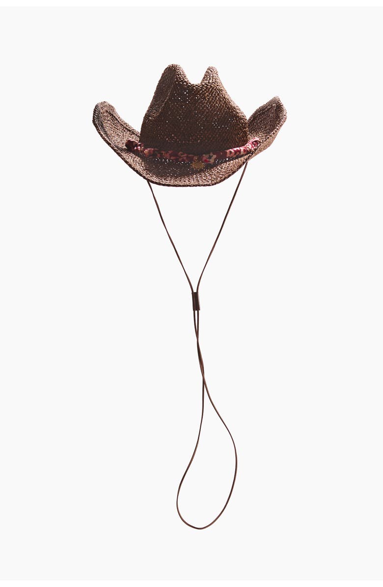 H&M Straw Cowboy Hat, Alternate, color, 