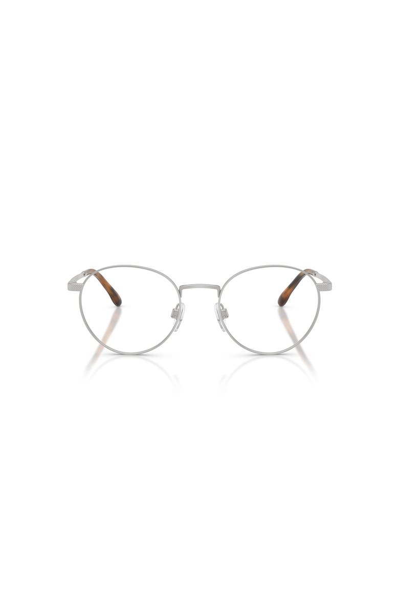 50mm Round optical glasses, Alternate, color, Transparent