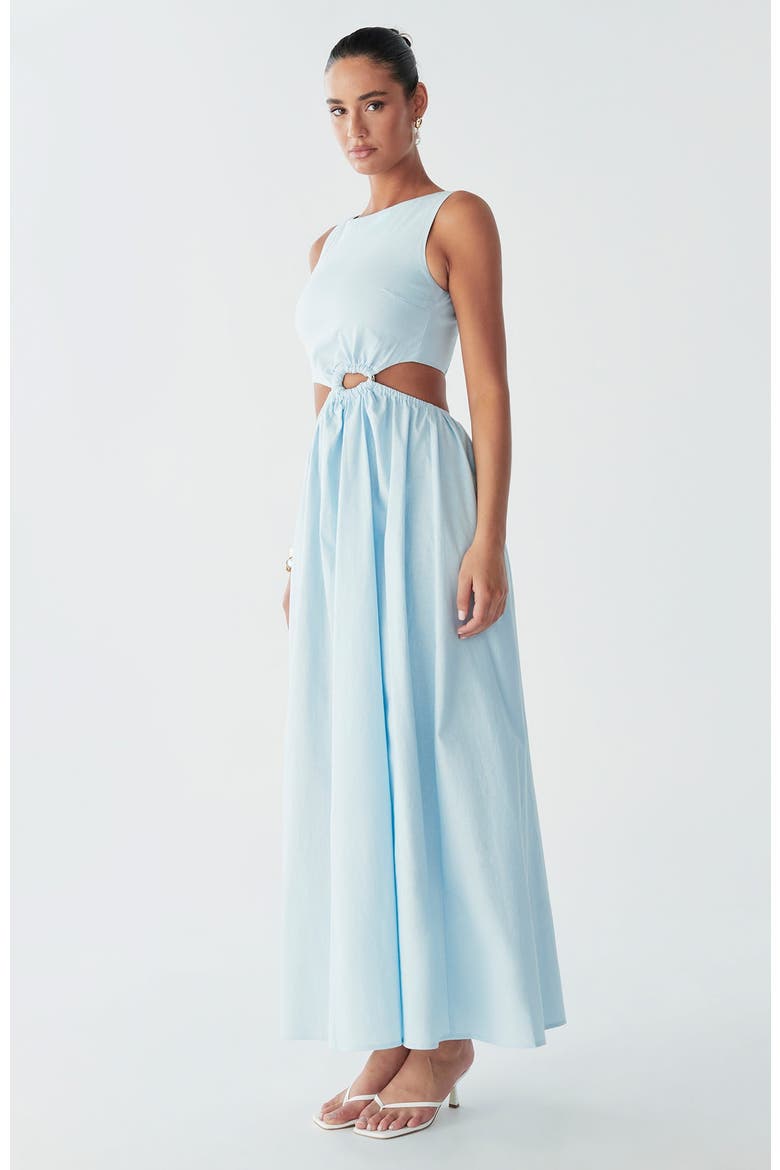 Maria Maxi Dress, Alternate, color, Pale Blue