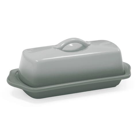Full Size Ceramic Butter Dish, 8.5 Inch