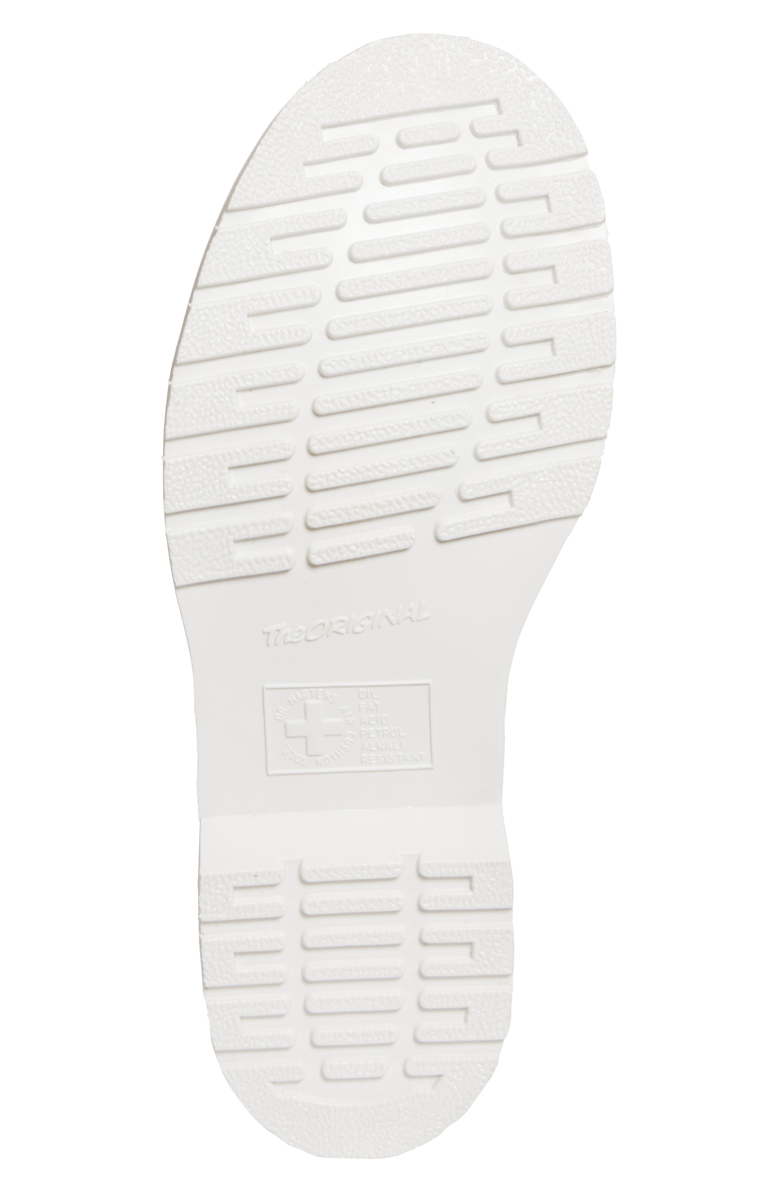 MM6 Maison Margiela x Dr. Martens 1460 Lace-Up Boot, Alternate, color, Vintage Smooth/ White Virginia