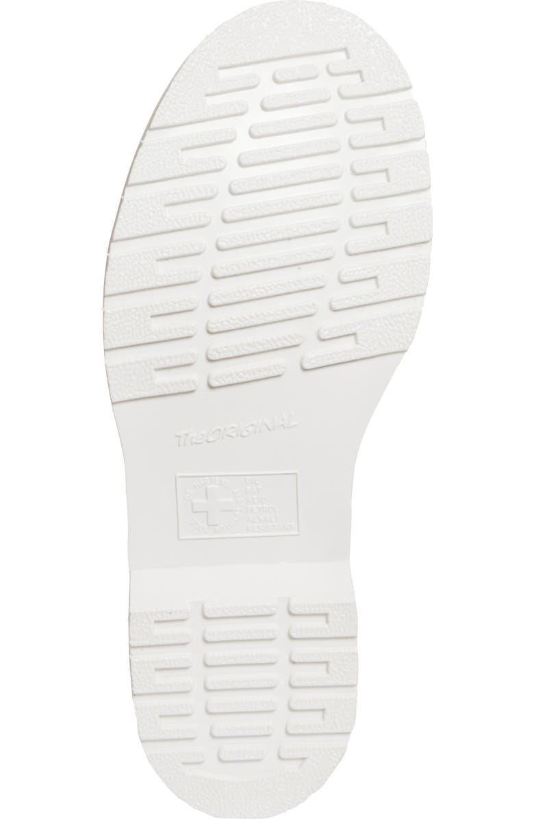 MM6 Maison Margiela x Dr. Martens 1460 Lace-Up Boot, Alternate, color, Vintage Smooth/ White Virginia