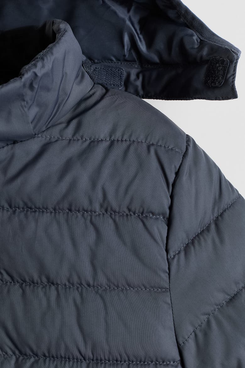 Water-Repellent Puffer Jacket, Alternate, color, Navy blue