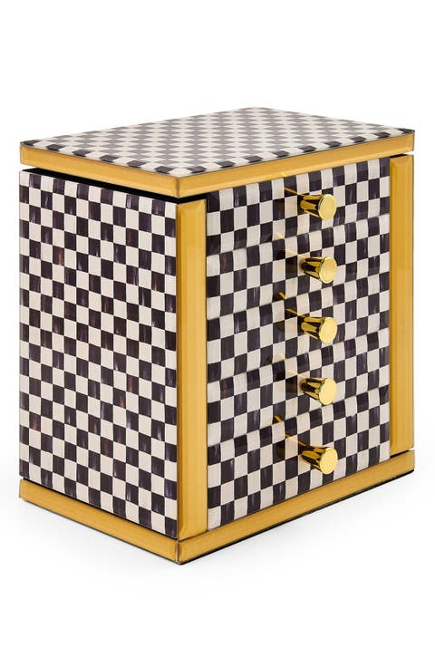 Courtly Check Jewelry Armoire