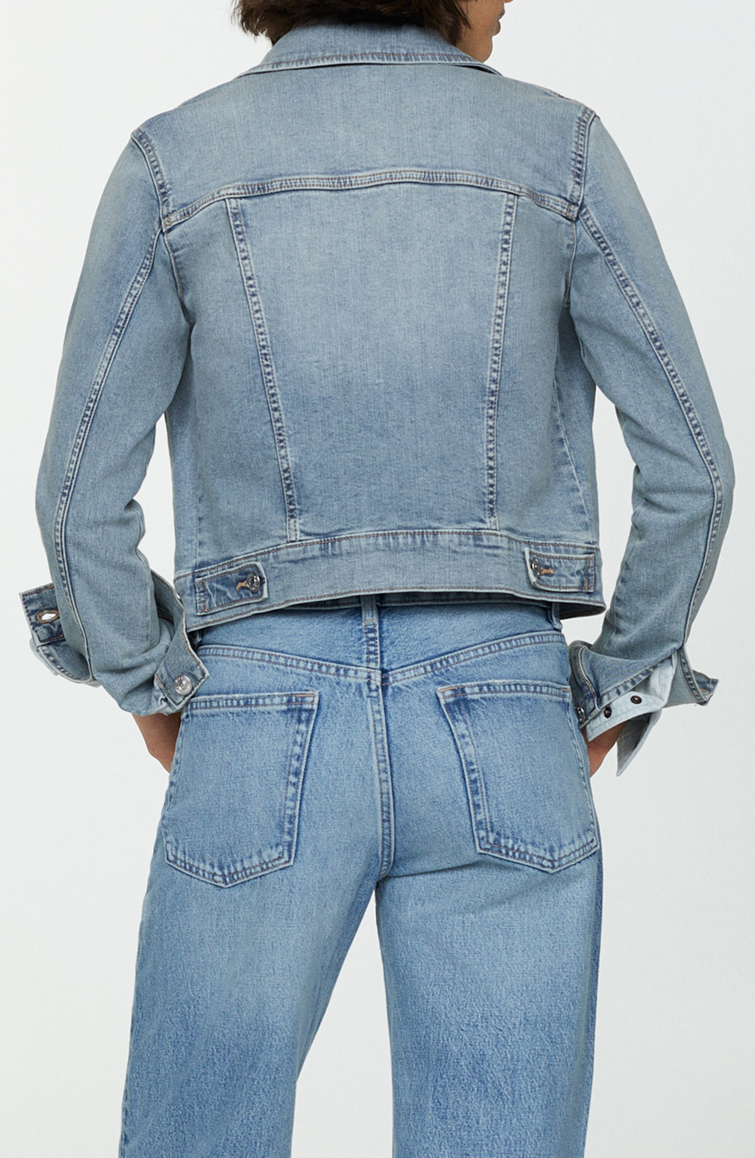 Crop Denim Jacket - image 2