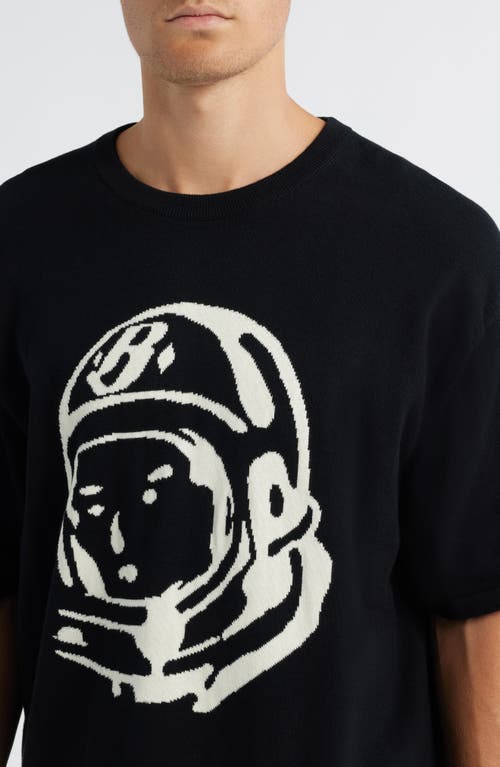 Billionaire Boys Club Bb Helmet Head Cotton Graphic Sweater Tee In Black