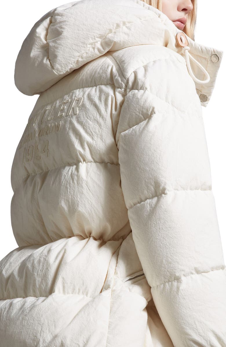 Moncler Karakorum Cotton Hooded Down Jacket, Alternate, color,