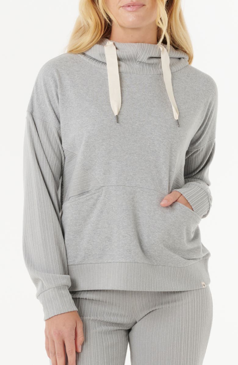 Rip Curl Cosy Hoodie, Main, color, Grey Marle