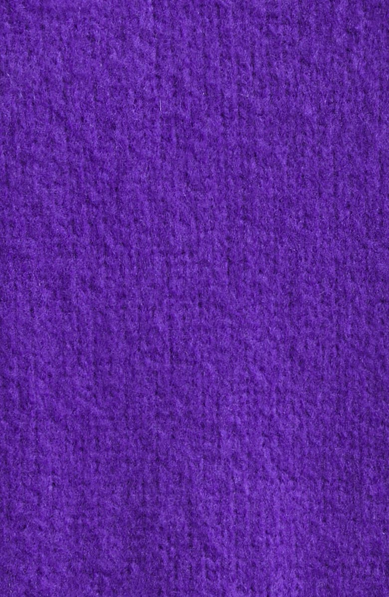 TOM FORD Pure Cashmere Crewneck Sweater, Alternate, color, Gv590 Electric Purple