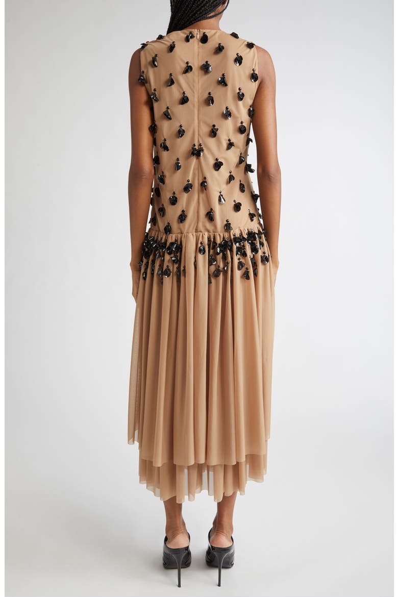 Embellished Cocktail Dress, Alternate, color, GINGER