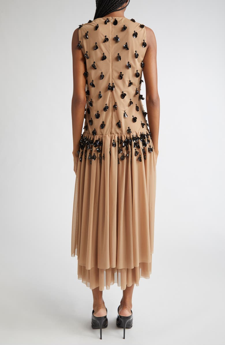 Diotima Embellished Cocktail Dress, Alternate, color, Ginger