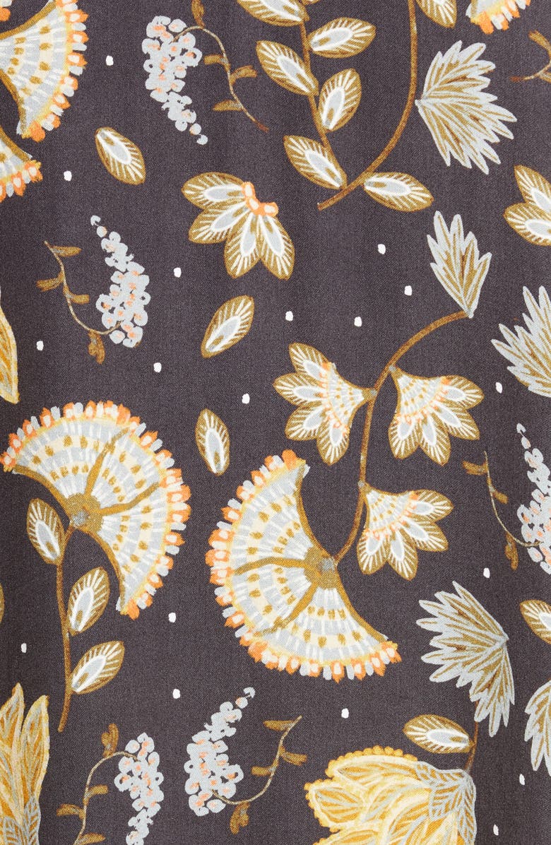 Refinery29 Pajama Shirt Dress, Alternate, color, 