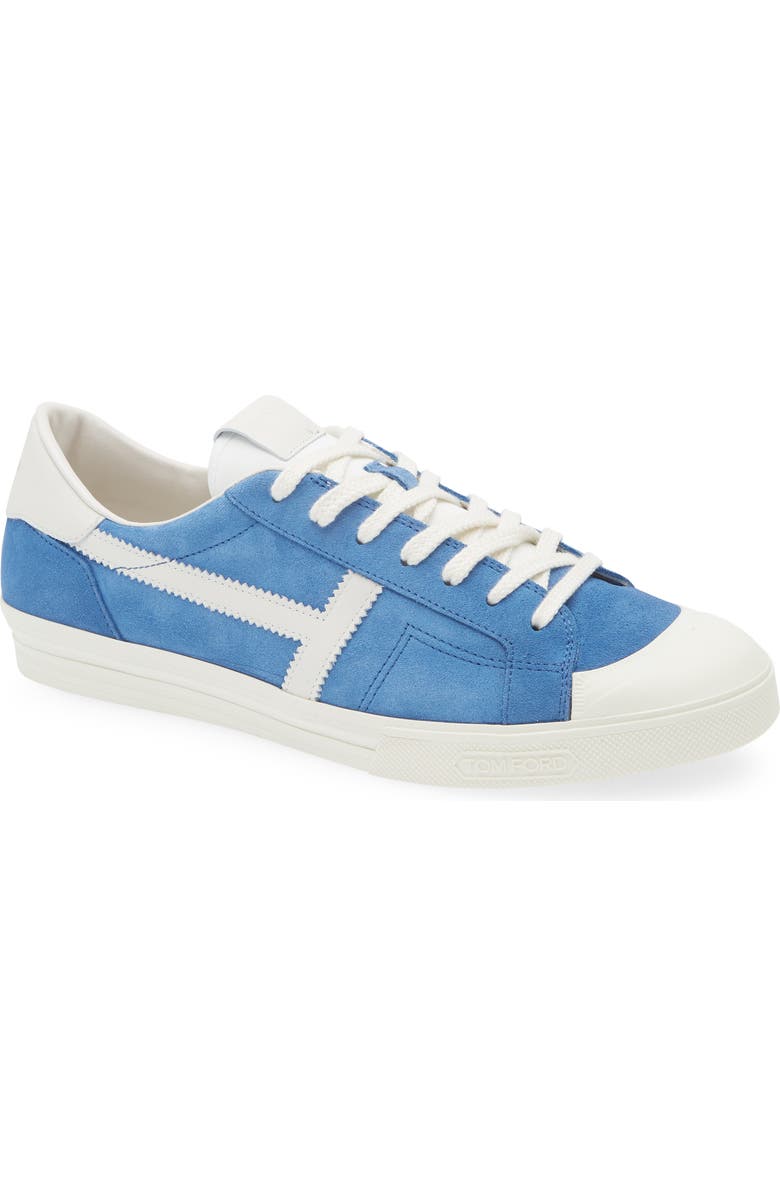 TOM FORD Jarvis Low Top Sneaker, Main, color, Cobalt/ Off White/ Ivory