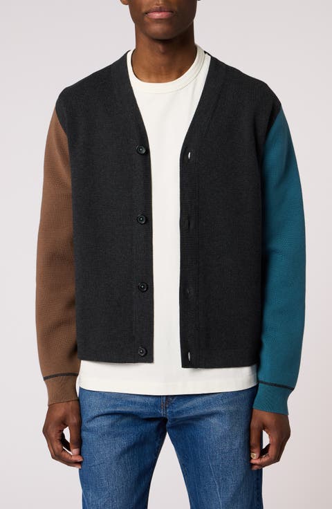 Cotton and Merino Wool Cardigan