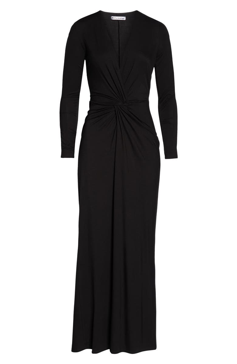 Reformation Piazza Ribbed Dress, Alternate, color,