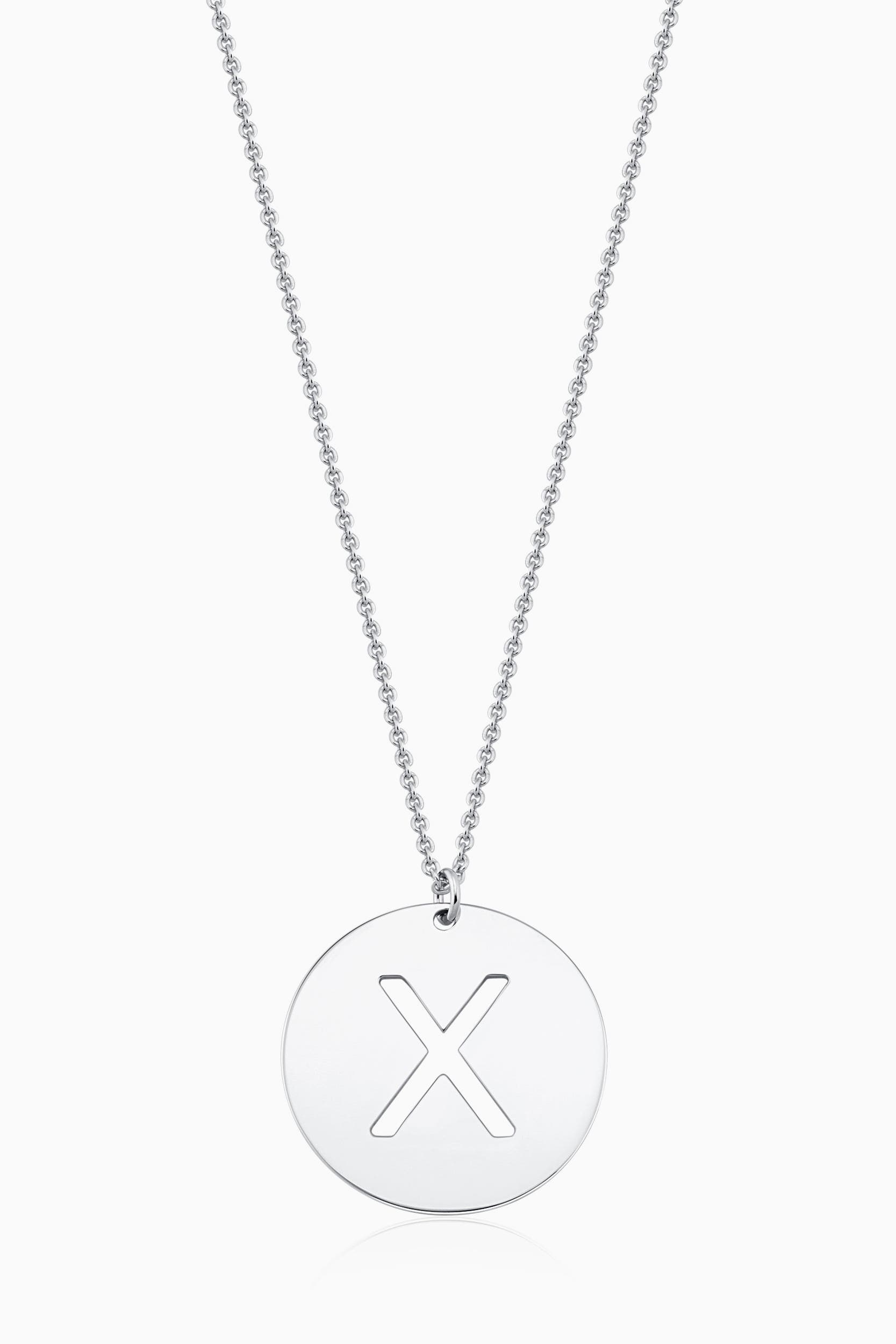 selected Letter X, Silver